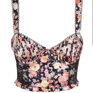 For Love and Lemons bustier top